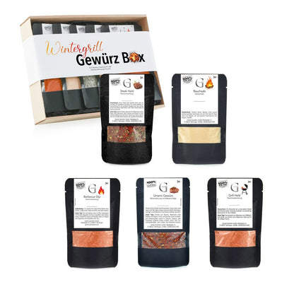 Wintergrill Gewürz Box – Geschenkset