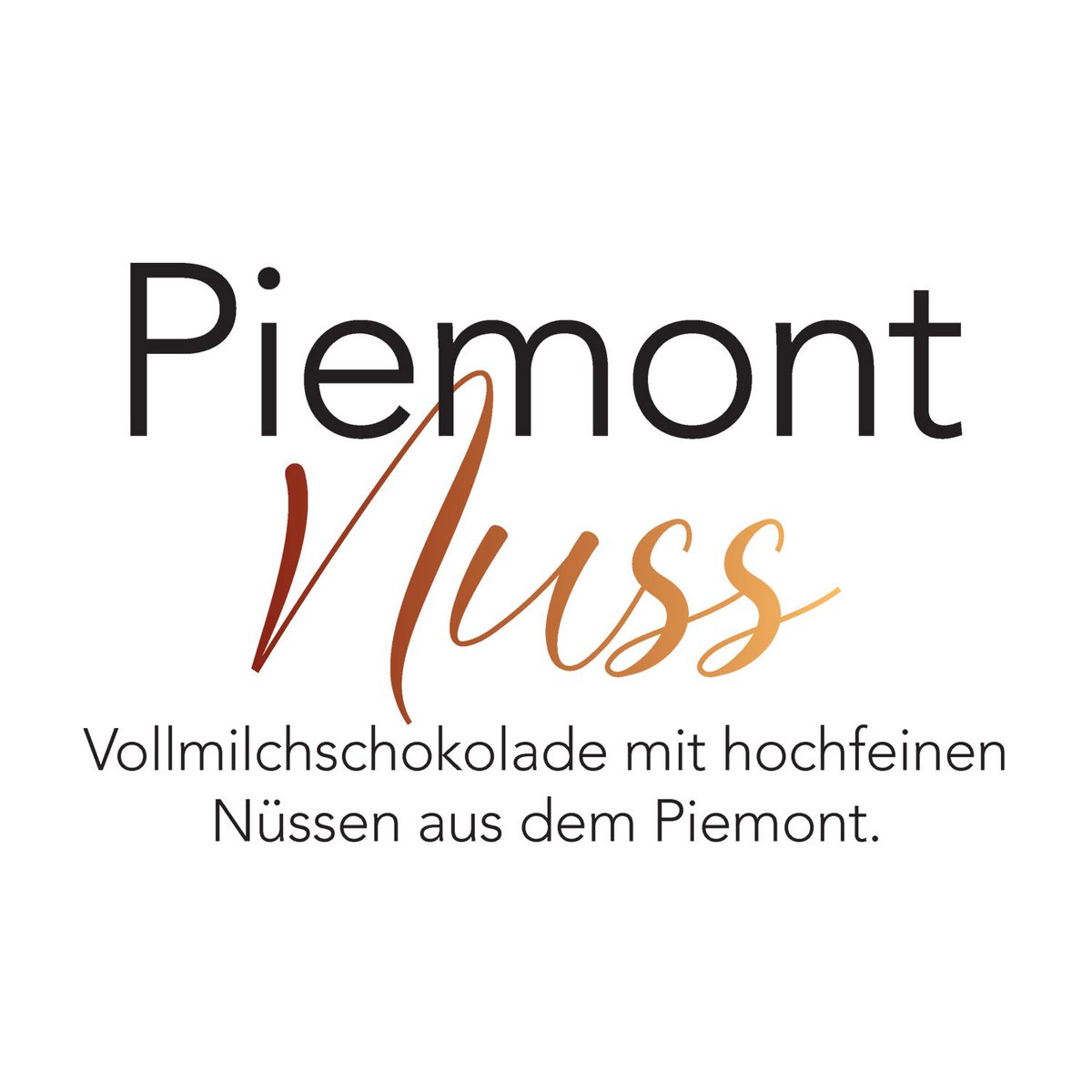 Piemont Nuss – Vollmilch-Schokoladentafel 90g