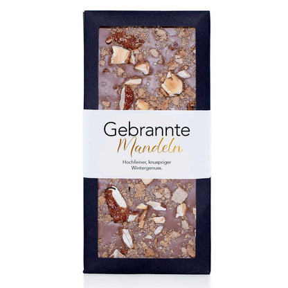 Gebrannte Mandeln - Schokoladentafel 90g