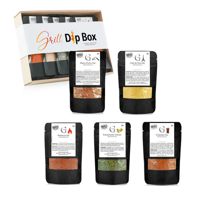 Grill DIP Box -  Geschenkset