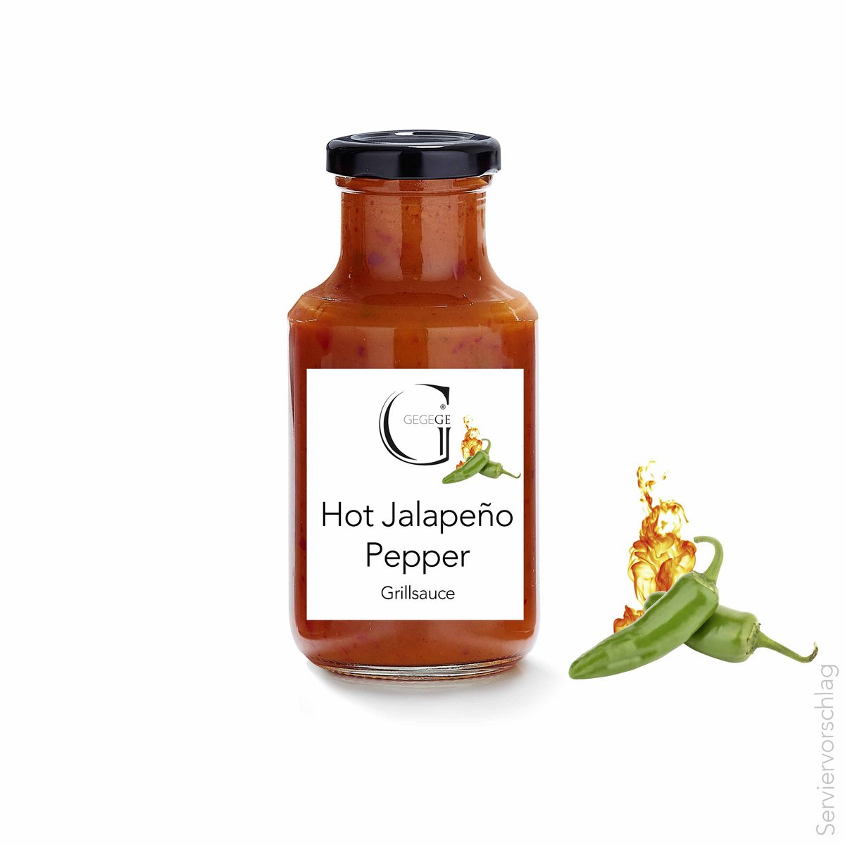 Grillsauce – Hot Jalapeño Pepper 250ml