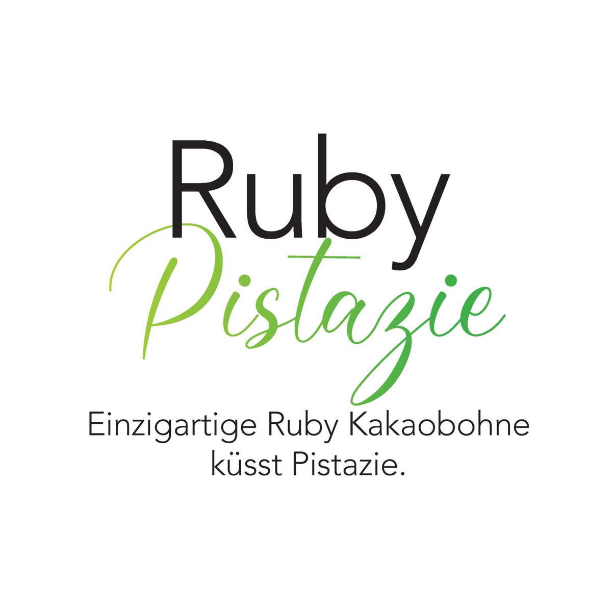 Ruby mit Pistazien – Schokoladentafel 90g