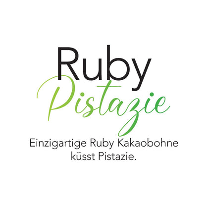 Ruby mit Pistazien – Schokoladentafel 90g