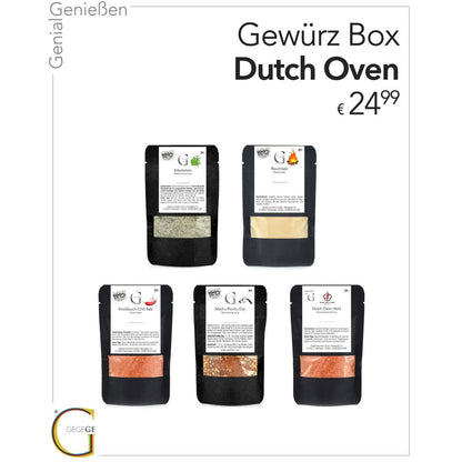 Dutch Oven Gewürzbox – Geschenkset