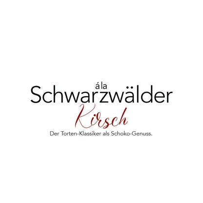 Á la Schwarzwälder Kirsch - Schokoladentafel 90g